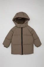 DEFACTO Baby Boy Hooded Waterproof Puffer Jacket