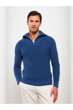 LC Waikiki High Collar Long Sleeve Men's Knitwear Sweater