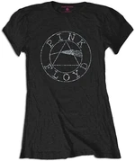 Pink Floyd Tričko Circle Logo Womens Black M