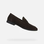 Dark brown men's moccasins Geox Sapienza - Men's