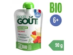 Good Gout Ovsený dezert s jahodou a banánom Bio 90 g,GOOD GOUT BIO Ovsený dezert s jahodou a banánom 90 g