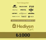 Hediyen KART - All Access ₺1000 Gift Card TR