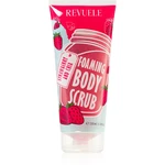 Revuele Foaming Body Scrub Strawberry and Chia hydratační tělový peeling 200 ml