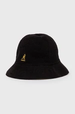 Klobouk Kangol černá barva, 0397BC.BG991-BG991