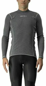 Castelli Flanders Warm Long Sleeve Lenjerie funcțională Gray XL