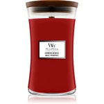 Woodwick Crimson Berries vonná svíčka s dřevěným knotem 610 g