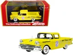 1958 Ford Ranchero Aircraft Maintenance Car Yellow "Braniff International Airways" Limited Edition to 125 pieces Worldwide 1/43 Model Car by Goldvarg