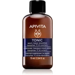 Apivita Men's Tonic Shampoo Rosemary šampón proti vypadávaniu vlasov 75 ml