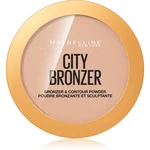 MAYBELLINE NEW YORK City Bronzer bronzer a kontúrovací púder odtieň 250 Medium Warm 8 g