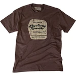 Tričko MYSTERY RANCH - Wilderness - Brown Heather Velikost: M