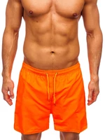 Oranžové pánske kúpacie šortky Bolf YW02001