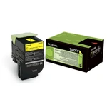 Lexmark 70C2XYE žltý (yellow) originálny toner