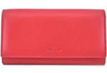 Dámská kožená peněženka Charro - červená