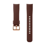 Tartalék szilikon pánt Samsung ET-YSU81M (20mm) Samsung Galaxy Watch SM-R810, Brown