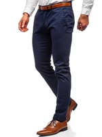 Pantaloni chinos bleumarin bărbati Bolf 1143