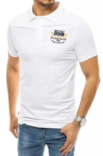 Polo shirt with white embroidery Dstreet