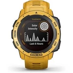 Chytré hodinky Garmin Instinct® Solar, žlutá