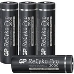 Akumulátor AA Ni-MH GP Batteries ReCyko+Pro HR06, 2000 mAh, 1.2 V, 4 ks