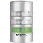 LED signalizační sloupec Werma 691.300.55, IP65, stříbrná, 24 V/DC