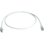 Síťový kabel RJ45 Telegärtner L00000A0131, CAT 6A, S/FTP, 1.00 m, bílá