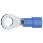 Kulaté kabelové oko Klauke 6303, průřez 2.50 mm², průměr otvoru 3.2 mm částečná izolace, modrá, 1 ks