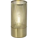 Stolní lampa LED E27 40 W Brilliant Gracian 98940/18 mosazná (kartáčovaná)