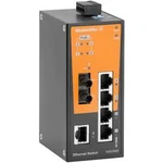 Průmyslový ethernetový switch Weidmüller, IE-SW-BL06T-1TX-4POE-1ST, 10 / 100 MBit/s, funkce PoE