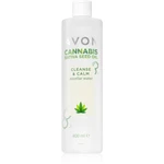 Avon Cannabis Sativa Oil Cleanse & Calm odličovacia micelárna voda s upokojujúcim účinkom 400 ml