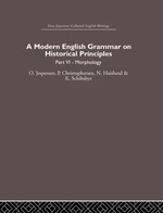 A Modern English Grammar on Historical Principles