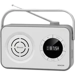 Rádioprijímač Sencor SRD 3200W biely prenosný rádioprijímač • výkon 1,2 W RMS • 3" reproduktory • Bluetooth 4.0 • USB • microSD slot • audio vstup a v