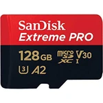 SanDisk Extreme Pro® pamäťová karta micro SDXC 128 GB Class 10, UHS-I, UHS-Class 3, v30 Video Speed Class výkonnostný št