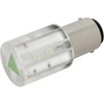 CML indikačné LED  BA15d  zelená 24 V/DC, 24 V/AC  1050 mcd  18560351