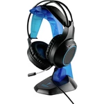 Berserker Gaming FRODI herný headset 2x 3,5 mm jack (mic./slu.), s USB káblový cez uši čierna, modrá stereo