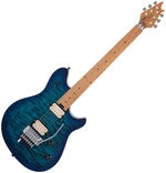 EVH Wolfgang Special QM Baked MN Chlorine Burst E-Gitarre