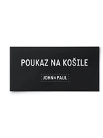 Darčeková poukážka na košeľu - 3 košele