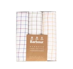 Barbour Darčekový set bavlnených vreckoviek Barbour s kockovaným vzorom