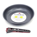 Firebox Outdoors Pánev FIREBOX Frypan 25 cm LARGE s kleštěmi Lifter