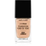 Wet n Wild Photo Focus lehký hydratační make-up pro rozjasnění pleti odstín Nude Ivory 28 ml