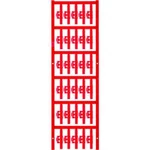 Conductor markers, MultiCard, 30 x 5,8 mm, Polyamide 66, Colour: Red Weidmüller Počet markerů: 150 SFC 1/30 NEUTRAL RTMnožství: 150 ks