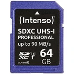 Paměťová karta SDXC, 64 GB, Intenso Professional 3431490, Class 10, UHS-I