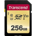 Paměťová karta SDXC, 256 GB, Transcend Premium 500S TS256GSDC500S, Class 10, UHS-I, UHS-Class 3, v30 Video Speed Class