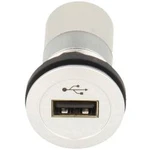 Vestavná zásuvka USB 2.0 zásuvka, vestavná Schlegel S LED barevný kroužek: modrá, 1 ks