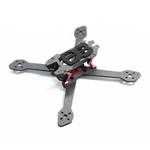 DALRC Title X212 212mm Wheelbase 4mm Arm Carbon Fiber RC Drone FPV Racing Frame Kit w/ Buzzer LED Board 97g