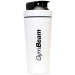 GymBeam Shaker Steel športový šejker farba White 739 ml