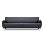 Modrá kožená pohovka Windsor & Co Sofas Neso, 235 x 90 cm