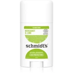 Schmidt's Bergamot + Lime tuhý dezodorant 40 g