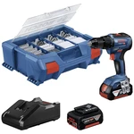 Bosch Professional GSR 18V-55 06019H5209 aku vŕtací skrutkovač  18 V 4.0 Ah Li-Ion akumulátor + 2. akumulátor, vr. nabíj