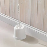 Biela WC kefa Addis Round Toilet Brush White