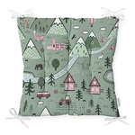 Sedák s prímesou bavlny Minimalist Cushion Covers Village, 40 x 40 cm