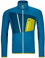 Ortovox Fleece Grid Jacket M Heritage Blue M Outdoorová mikina